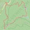 Rose River Loop Trail in Shenandoah National Park trail, distance, elevation, map, profile, GPS track
