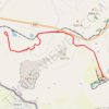 Sandstone line including new section built in the last few years trail, distance, elevation, map, profile, GPS track