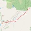Mohawk Lakes, Continental Falls and Mayflower Lake in White River National Forest trail, distance, elevation, map, profile, GPS track