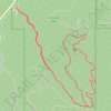 Panorama Point and Bear Creek Trail Loop in Corwina Park trail, distance, elevation, map, profile, GPS track