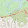 Annies Canyon Loop trail, distance, elevation, map, profile, GPS track