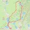 The Seven Rila Lakes Circuit (from/to top lift station (Rilski Ezera Hut) trail, distance, elevation, map, profile, GPS track