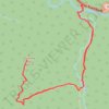 Chimney Tops trail, distance, elevation, map, profile, GPS track