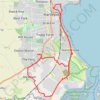 Hartlepool Bicycle trail, distance, elevation, map, profile, GPS track
