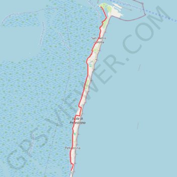 E5_Isole_di_Venezia(1) trail, distance, elevation, map, profile, GPS track