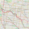 Jolimont Station to Ashburton along Yarra River, Gardiners Creek and Ferndale Trails trail, distance, elevation, map, profile, GPS track