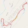 Hanging Rock State Park Waterfalls trail, distance, elevation, map, profile, GPS track