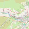 Marsden - Dirker Bank, Berry Greave and Canal trail, distance, elevation, map, profile, GPS track