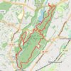 South Mountain Reservation Loop via Turtle Back Trail trail, distance, elevation, map, profile, GPS track
