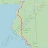 Wawa - Lake Superior Provincial Park trail, distance, elevation, map, profile, GPS track