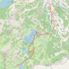 Lake Catherine via Brighton Lakes Trail and Catherine's Pass Trail trail, distance, elevation, map, profile, GPS track