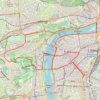 Prague 9.gpx trail, distance, elevation, map, profile, GPS track
