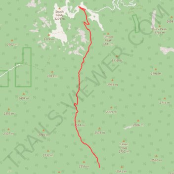 Sawmill Canyon trail, distance, elevation, map, profile, GPS track