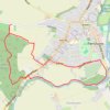 Pershore trail, distance, elevation, map, profile, GPS track