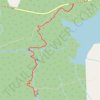Virginia Falls and St. Mary Falls in Glacier National Park trail, distance, elevation, map, profile, GPS track