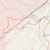ריצת מדבר מעין גדי להר חולד trail, distance, elevation, map, profile, GPS track