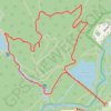 Vista Loop Trail via Scarlet Oak Pond, Hawk Rock, Cactus Ledge, Ridge Overlook, MacMillan Reservoir and MacMillan Brook Falls in Ramapo Valley County Reservation trail, distance, elevation, map, profile, GPS track