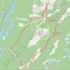 Grande Cache Ginger Princess and Bucksaw Ridge Loop Trail trail, distance, elevation, map, profile, GPS track