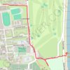 Aberdeen Beach trail, distance, elevation, map, profile, GPS track