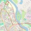 University Of Galway parkrun jog/walk trail, distance, elevation, map, profile, GPS track