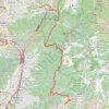 Cloudy Hill trail, distance, elevation, map, profile, GPS track