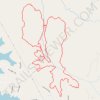 Creekside Loop and Leatherwood Loop trails trail, distance, elevation, map, profile, GPS track