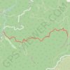 Camp Osito Road trail, distance, elevation, map, profile, GPS track