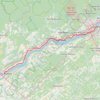 Trois-Rivières - Québec trail, distance, elevation, map, profile, GPS track
