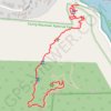 Bicton Hill walking track trail, distance, elevation, map, profile, GPS track