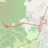 Denman common for Orienteering event trail, distance, elevation, map, profile, GPS track