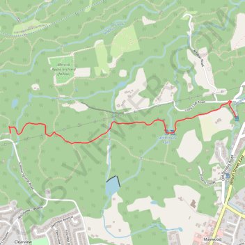 Sherman Falls - Canterbury Falls - Bruce Trail trail, distance, elevation, map, profile, GPS track