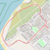 Jurien Bay loop walk trail, distance, elevation, map, profile, GPS track