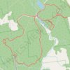 Pachaug Hodge Pond Large Loop trail, distance, elevation, map, profile, GPS track