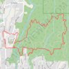 Bailout trail, distance, elevation, map, profile, GPS track