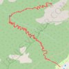 Columbia Rock trail, distance, elevation, map, profile, GPS track