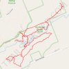 Saratoga Homestead Forest 1/24/21 trail, distance, elevation, map, profile, GPS track