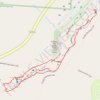 Upper Falls and Lower Falls Loop via Buckeye Trail in Hocking Hills State Park trail, distance, elevation, map, profile, GPS track