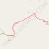 Whale Peak via Smuggler Canyon trail, distance, elevation, map, profile, GPS track