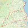 Amble - Bolam Lake Country Park trail, distance, elevation, map, profile, GPS track