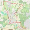 Walk - Haywards Heath, Borde Hill, Brook Street, Cuckfield trail, distance, elevation, map, profile, GPS track