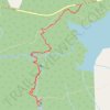 St. Mary and Virginia Falls trail, distance, elevation, map, profile, GPS track