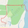 Walk to Bungo River trail, distance, elevation, map, profile, GPS track