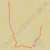 Dinger Tor to Ockerton Court via Great Kneeset trail, distance, elevation, map, profile, GPS track
