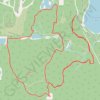 Manitou Mountain Lookout - Red Arrow Rock Outlook - Calabogie Lake trail, distance, elevation, map, profile, GPS track