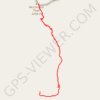 McCormick Peak trail, distance, elevation, map, profile, GPS track