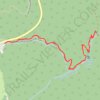 Dark Hollow Falls Trail in Shenandoah National Park trail, distance, elevation, map, profile, GPS track