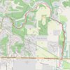 Sac & Fox Trail run/walk trail, distance, elevation, map, profile, GPS track