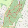 Eagle Rock Reservation trail, distance, elevation, map, profile, GPS track