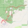 MTB ride in Hood River trail, distance, elevation, map, profile, GPS track