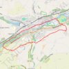 CVCW, Slaithwaite and canal trail, distance, elevation, map, profile, GPS track